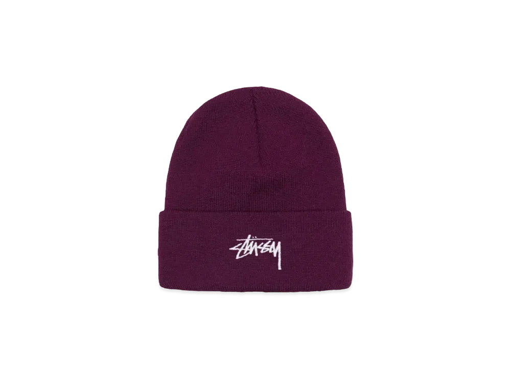 Stussy Stock Cuff Beanie "Fig" (FA24)