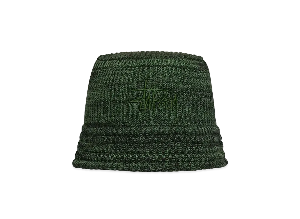 Stussy Bucket Multi Knit "Green" (FA24)