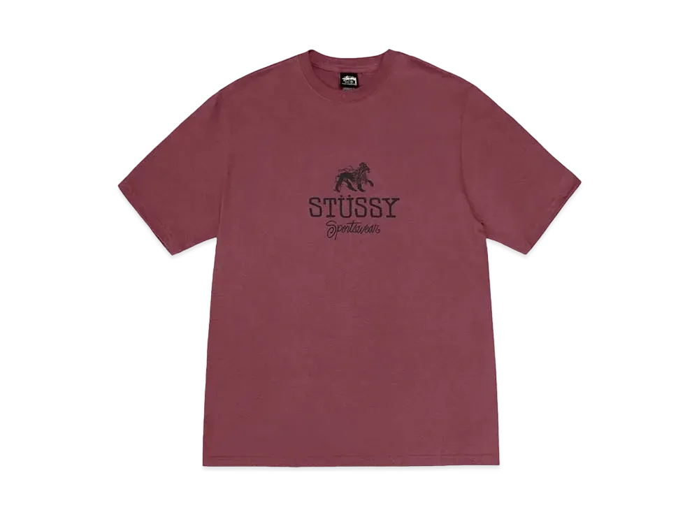 Stussy Sportswear Tee "Oxblood" (FA24)