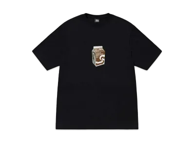 Stussy Milk Tee "Black" (FA24)
