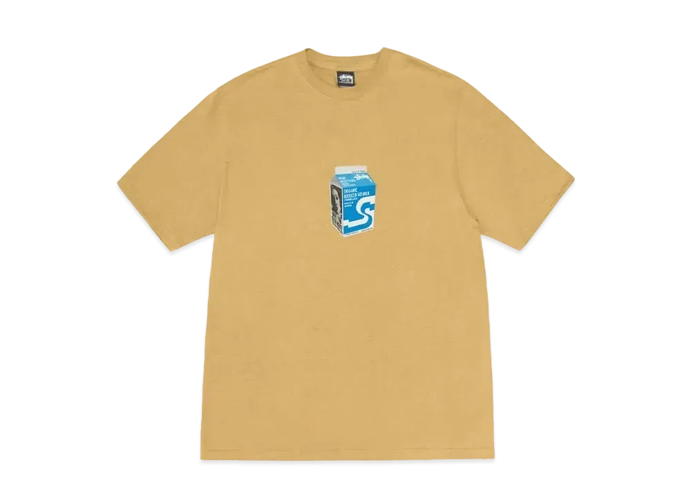 Stussy Milk Tee "Curry" (FA24)