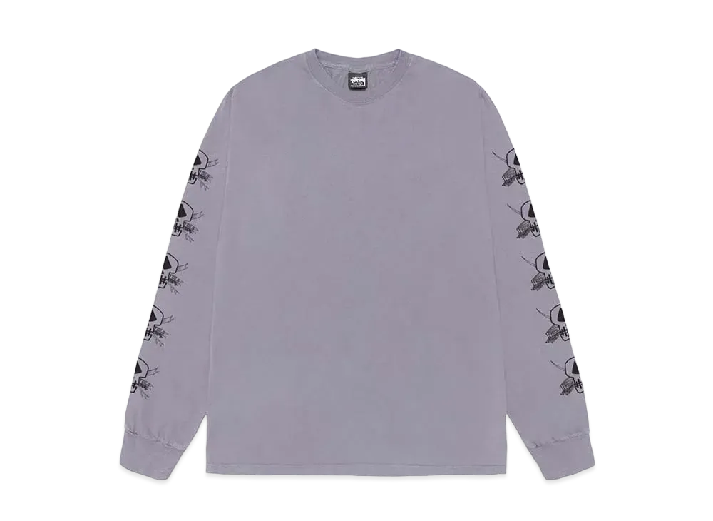 Stussy Foils Pigment Dyed LS Tee "Shark" (FA24)