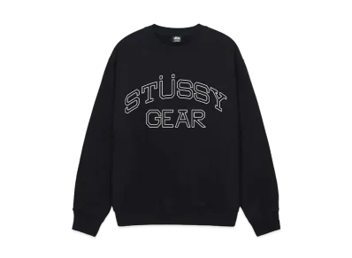 Stussy Gear Crew "Black" (FA24)