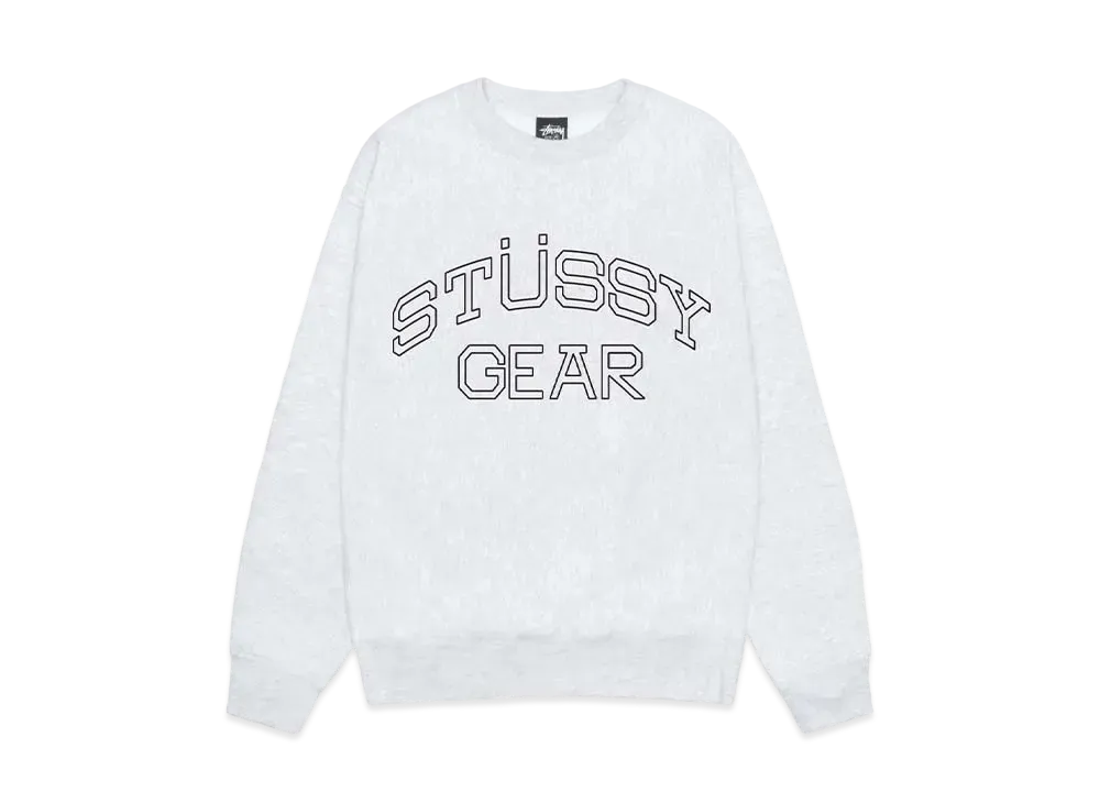 Stussy Gear Crew "Ash Heather" (FA24)