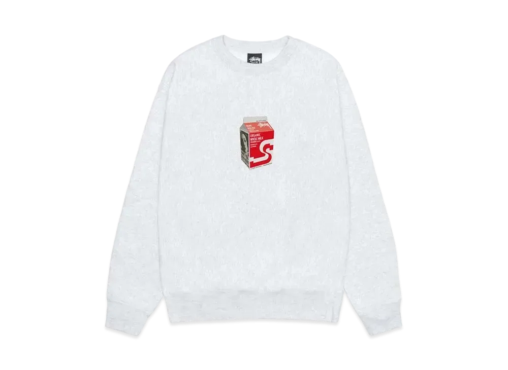Stussy Milk Crew "Ash Heather" (FA24)