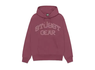 Stussy Gear Hoodie "Oxblood" (FA24)