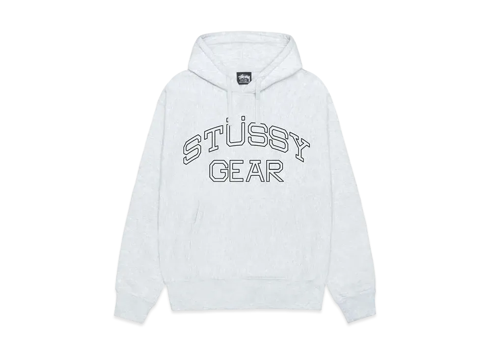 Stussy Gear Hoodie "Ash Heather" (FA24)