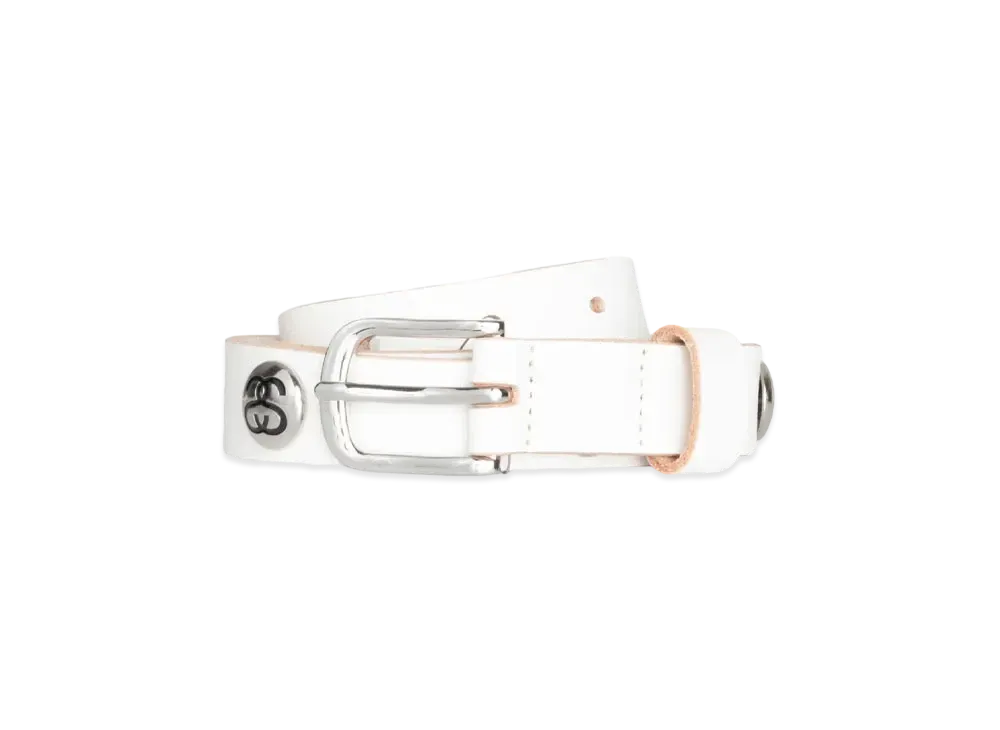 24AW ★STUSSY SS-LINK STUDDED BELT Stussy SS-Link Studded Belt Hairy Moss Men's - SS24 - US