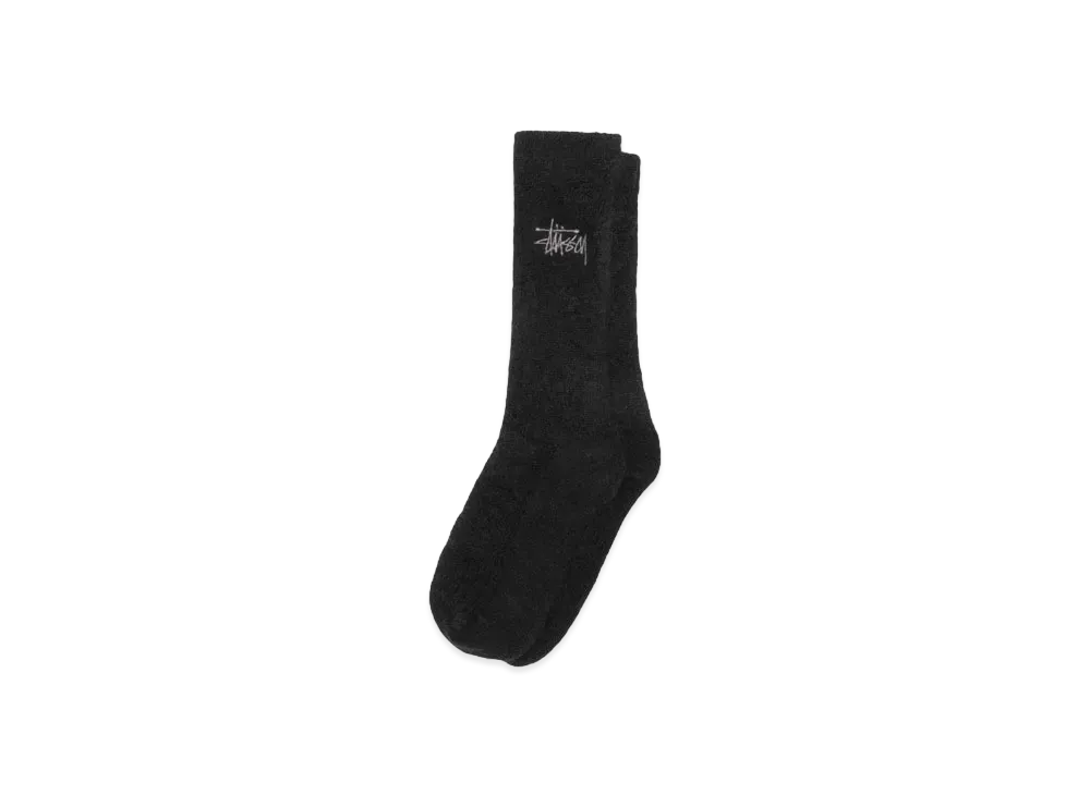 Stussy Shaggy Sock "Black" (FA24)