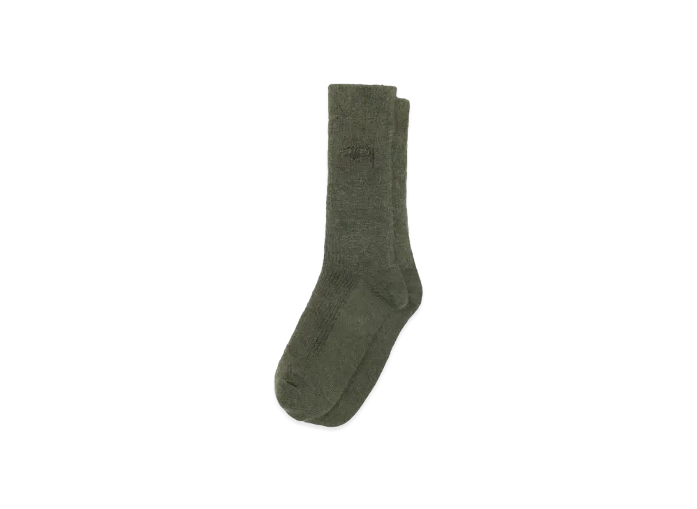 Stussy Shaggy Sock "Forest" (FA24)