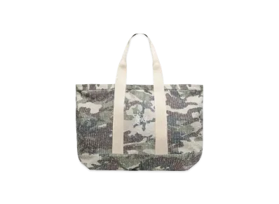 Stussy Needle Punch XL Tote Bag "Camo" (FA24)