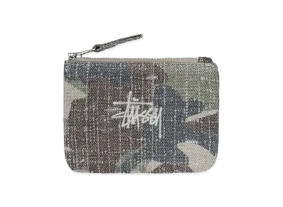 Stussy Needle Punch Coin Pouch "Camo" (FA24)