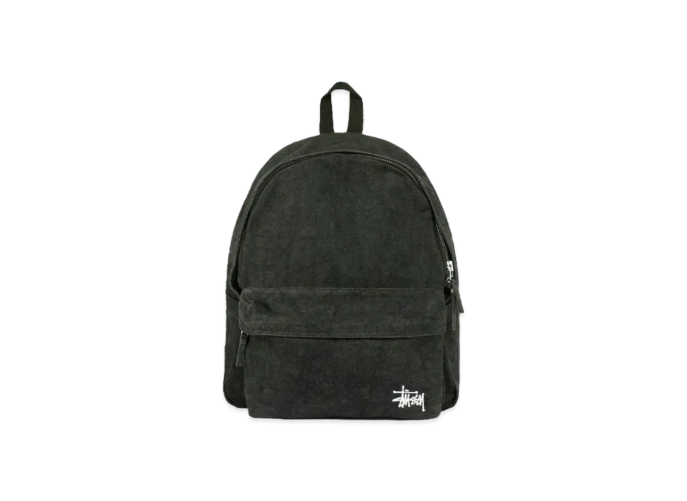 Stussy Canvas Backpack "Washed Black" (FA24)