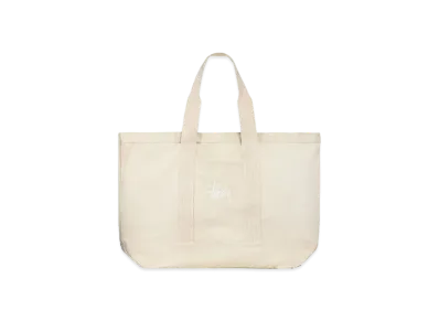 Stussy Canvas Extra Large Tote Bag "Natural" (FA24)