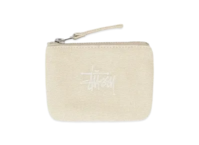Stussy Canvas Coin Pouch "Natural" (FA24)
