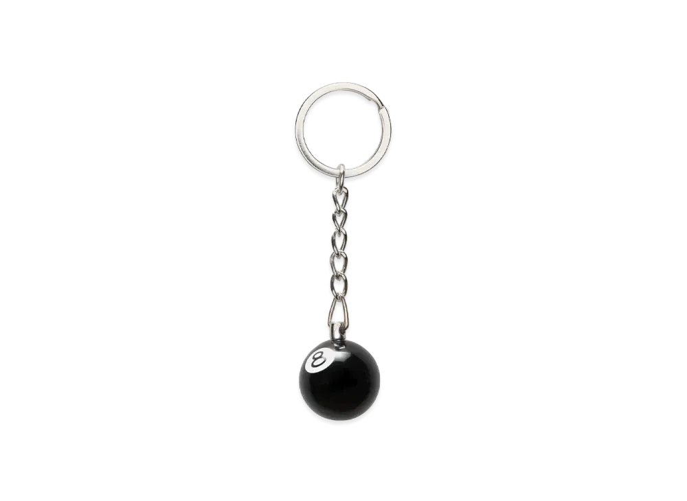 Stussy 8 Ball Keychain "Black" (FA24)