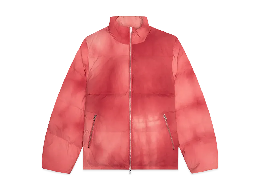 Stussy Recycled Nylon Down Puffer "Red"