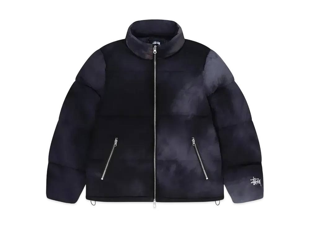 ステューシー リサイクルド ナイロン ダウン パファー "ブラック"