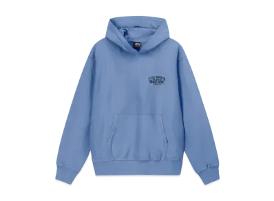 Stussy x Our Legacy Work Shop Surfman Pigment Dyed Hoodie "Blue" 3923786