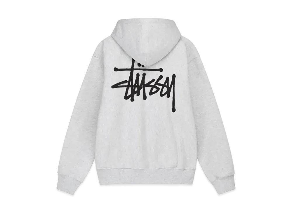Stussy Basic Stussy Hoodie 2023 "Ash Heather"