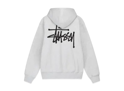Stussy Basic Stussy Hoodie 2023 "Ash Heather"