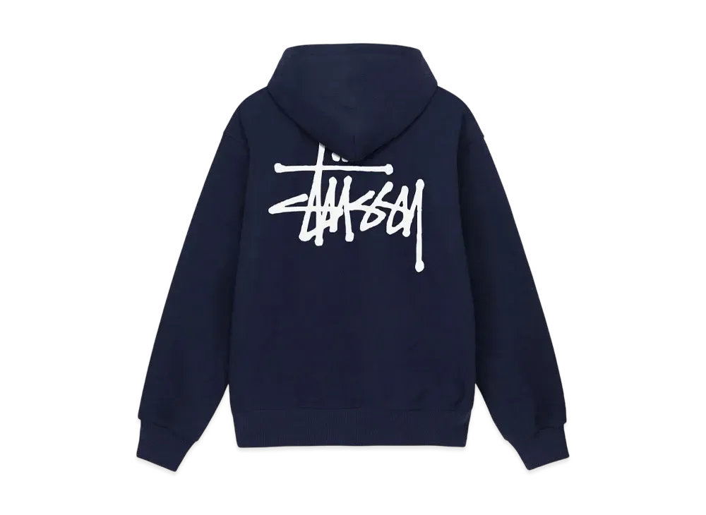 Stussy Basic Stussy Hoodie 2023 "Navy"