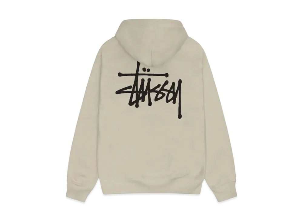 Stussy Basic Stussy Hoodie 2023 "Khaki"