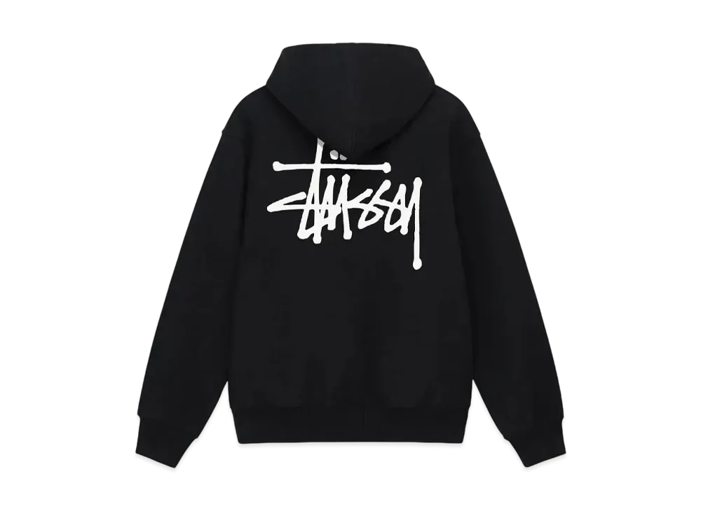 Stussy Basic Stussy Hoodie 2023 "Black"
