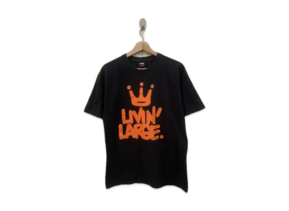 Stussy Livin Large T-Shirt "Black"