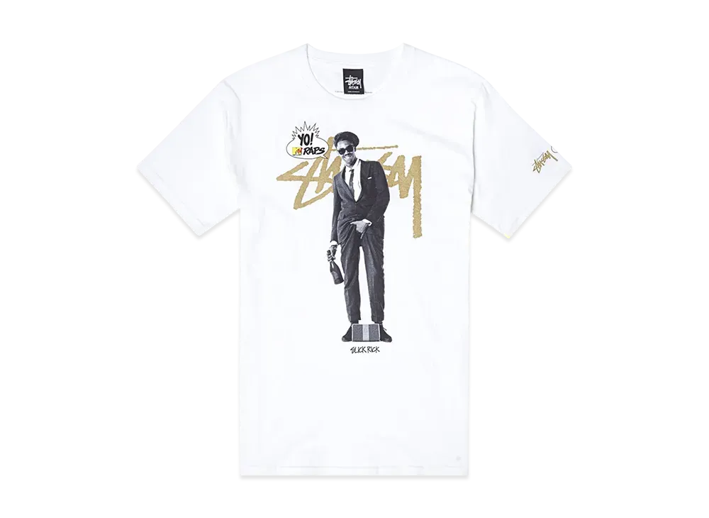 Stussy x Yo! MTV Raps Slick Rick "White"