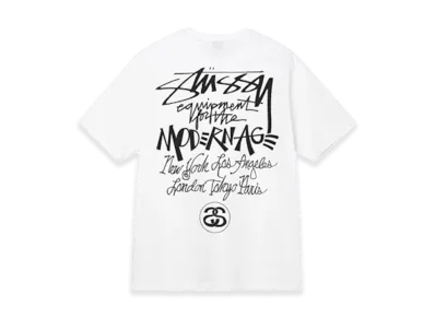 Stussy Modern Age Tee "White"