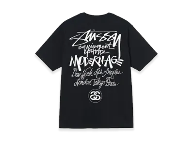 Stussy Modern Age Tee "Black"