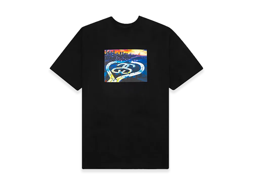 Stussy Highway S/S Tee "Black"
