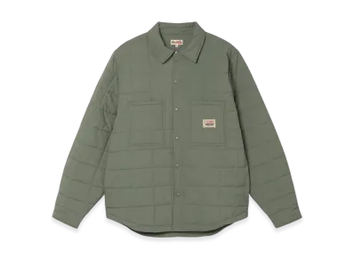 Stussy Quilted Fatigue Shirt "Green"