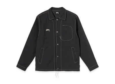 Stussy Folsom Coach Jacket "Black"