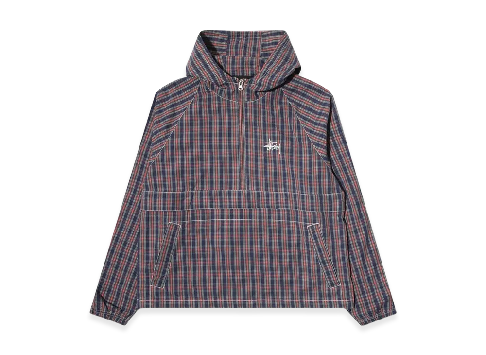 Stussy Brushed Cotton Anorak "Plaid"