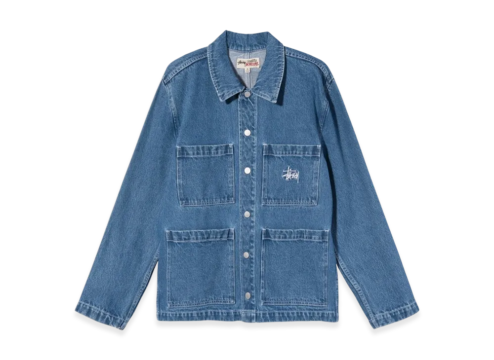 Stussy Denim Chore Jacket "BLUE"