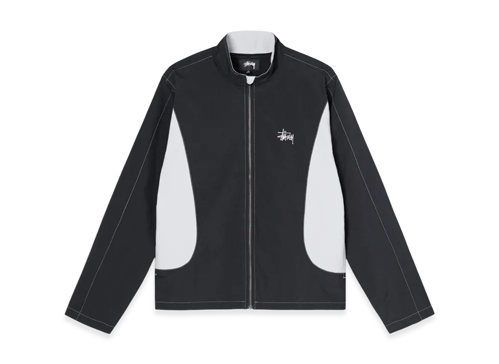 Stussy Panel Track Jacket "Black"