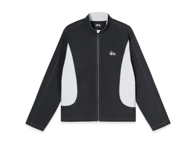 Stussy Panel Track Jacket "Black"