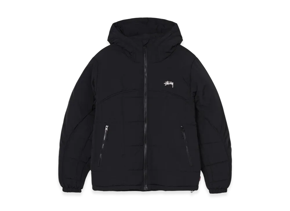 ステューシー プリマロフト マウンテンジャケット "ブラック"