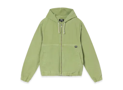 Stussy Stone Washed Work Jacket "Lime"