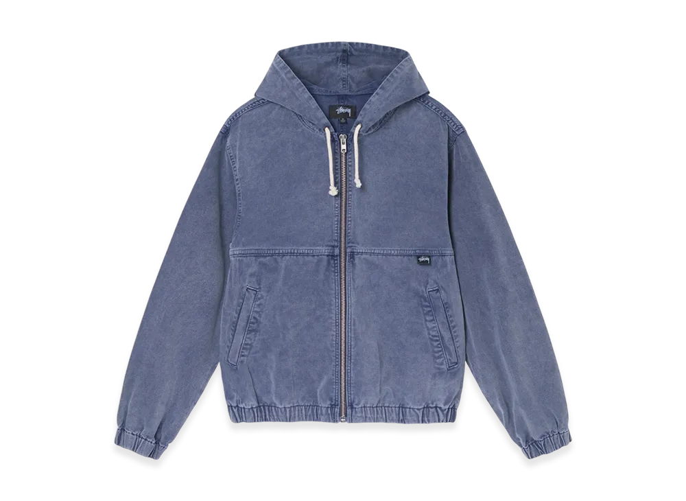 Stussy Stone Washed Work Jacket "Blue"