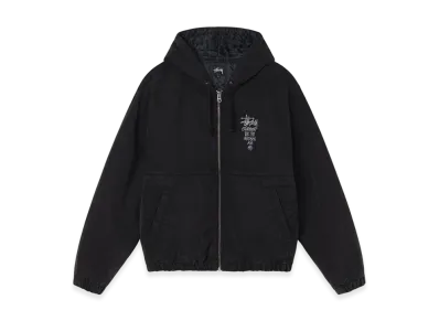 Stussy Canvas Insulated Work Jacket "Black"