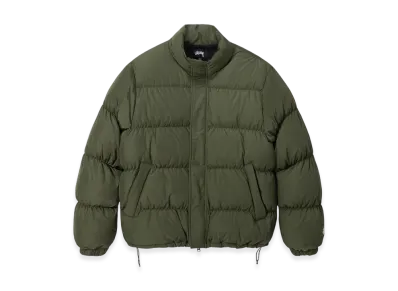 Stussy Ripstop Down Puffer Jacket 22FW "Olive"