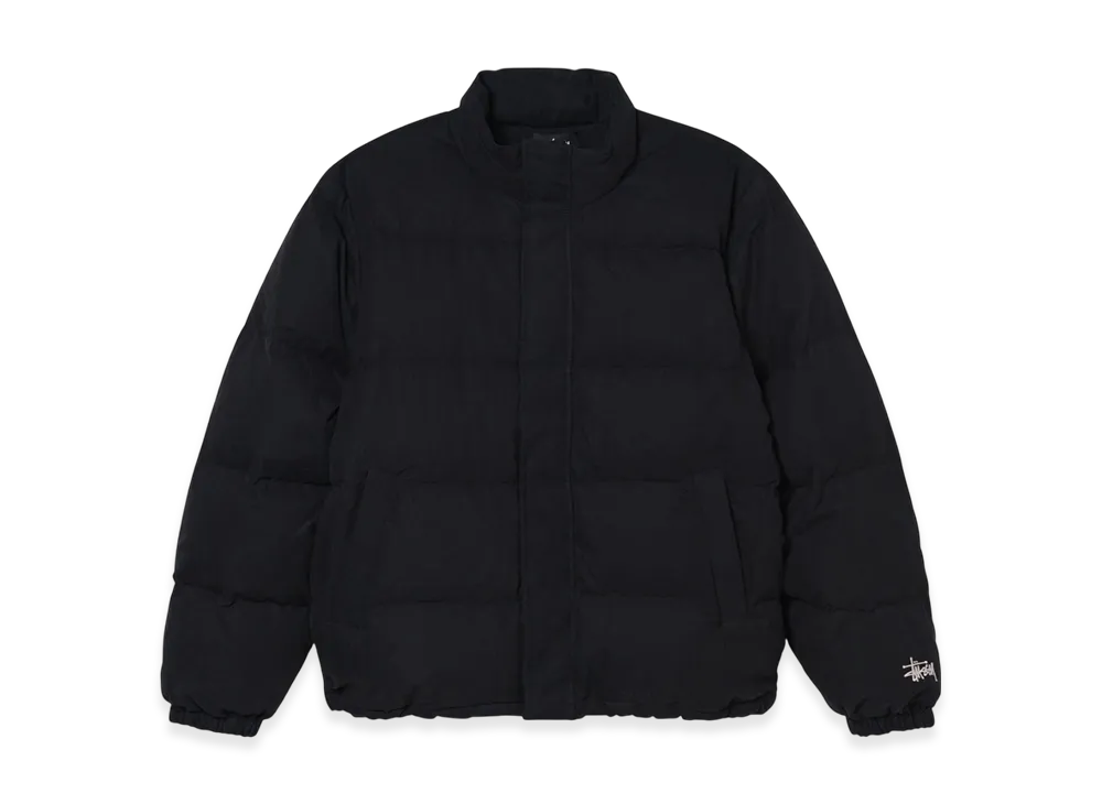 Stussy Ripstop Down Puffer Jacket 22FW "Black"