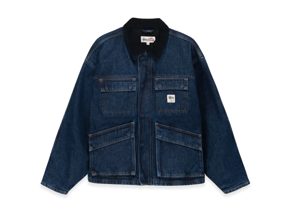Stussy Washed Denim Shop Jacket "One Wash"