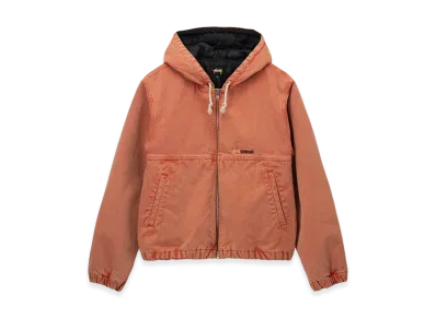 Stussy Double Dye Work Jacket "Faded Red"