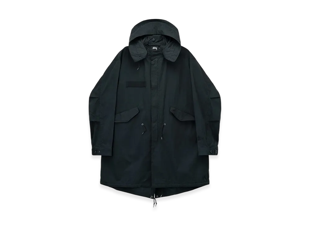 Stussy Nyco Fishtail Parka "Black"