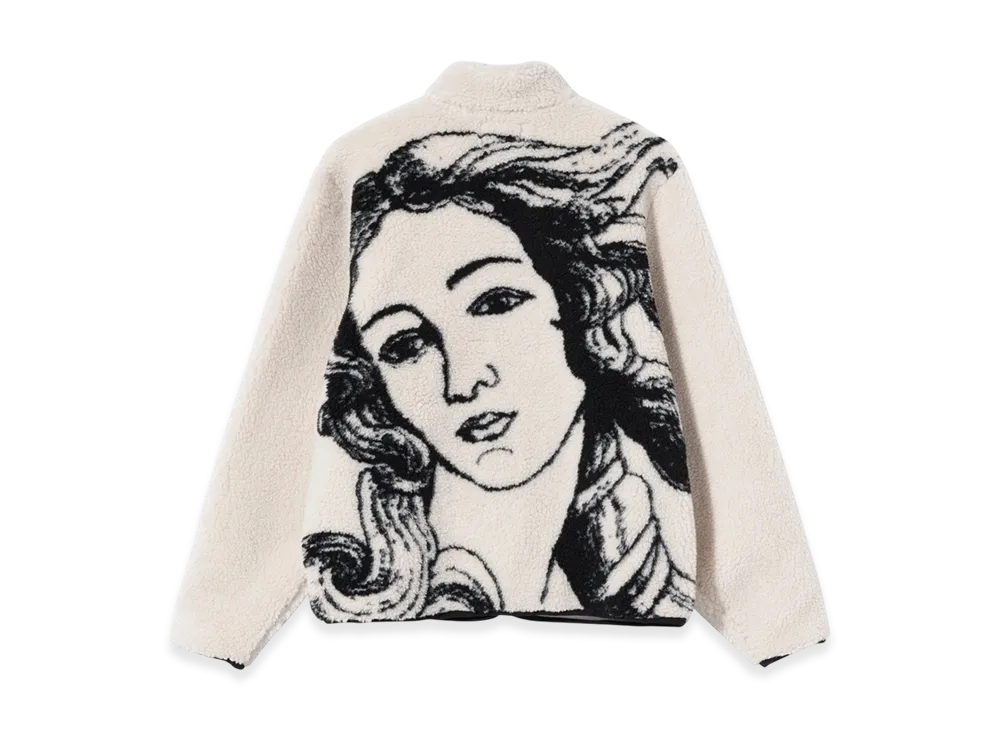Stussy Venus Jacquard Sherpa Jacket "Natural"