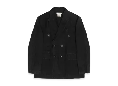 Stussy x Our Legacy Work Shop Unconstructed Blazer Overdyed Linen "Black"